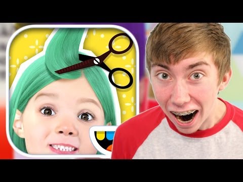 TOCA HAIR SALON ME (iPhone Gameplay Video)