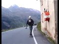Downhill Skateboarding in Switzerland (Speedboarding)