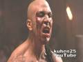 jean claude van damme kicks tong po's ass in the final round fight. this is from the movie kickboxer.
