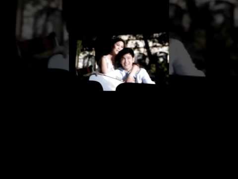 Kathniel kissing scene in barcelona movie.