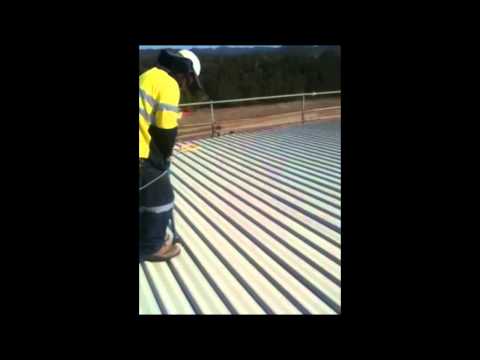 how to fasten metal roofing