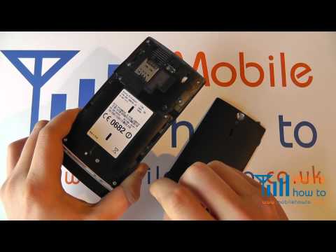 how to remove battery from sony xperia t