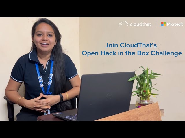 Register here to participate - https://bit.ly/3V9ZGC8
Get ready to showcase your innovative GenAI skills, and don't miss this prestigious opportunity! Join CloudThat's Open Hack in the Box Challenge to win co-branded Microsoft & CloudThat certificates and goodies. 

Follow the instructions to participate, and feel free to contact us at 
events@cloudthat.com if you have any questions. Best of luck! May the most skilled tech enthusiast win!

#CloudThat #MoveUp #AISkills #GenAI #GenAIWeek #OpenHackInTheBox #AI #Challenge #TechChallenge #AITools #swags #techsessions #hackathon #Microsoft #contest #techcontest #GenerativeAI #WeekofGenAI #GenAI #Tech #Technology #ArtificialIntelligence #Azure #MicrosoftTraining #MicrosoftAzure