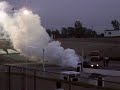 Crown vic Big Burnout