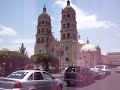 Durango , capital. plaza de armas y catedral