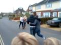 Christmas 3-legged race