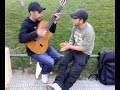 CHACHE Y JAVITO EN EL BARRIO FLAMENKITO JOVEN DE ESPA�A OLE