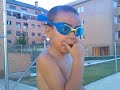 Alfonso Cruza la Piscina