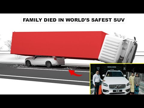 reality of volvo xc90 accident is explained  who is responsible for this
