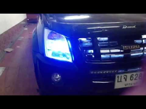 Isuzu Dmax install CCFL & Devil