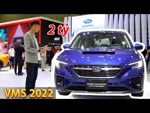 Khám phá nhanh Subaru Forester nâng cấp và WRX tại gian hàng Subaru | Xế Cộng VMS