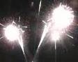 Falmouth MA 2005 barge fireworks show Finale