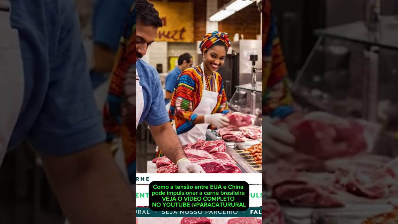Como a tensão entre EUA e China pode impulsionar a carnes brasileira