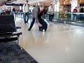 OSU airport trickery - Through the shoe!