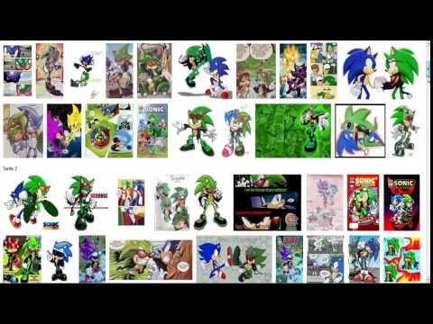 how to make your own sonic fan character