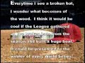 Random Thoughts: Broken Bats