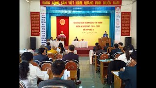 HĐND phường Yên Thanh tổ chức kỳ họp thứ 9