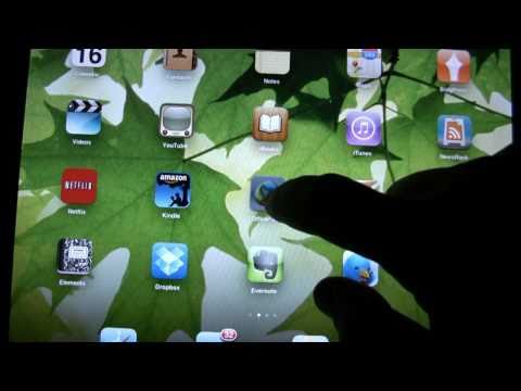 how to organize icons on ipad
