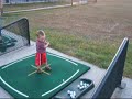 AMAZING two year old golfer AMAZING two year old golfer