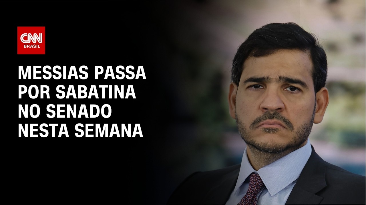 Indicado ao STF, Messias passa por sabatina no Senado nesta semana | CNN NOVO DIA
