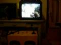 Mad dog 2 NTSC TV on bench