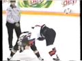 2009-07-29 | 2-23-01 Jesse Boulerice vs. Jason MacDonald ~> Boulerice of the Philadelphia Phantoms and Jason MacDonald of the Wilkes-Barre/Scranton Penguins on February 23rd, 2001. ... hockey fight ...  (0:13)