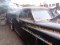 1949 Dodge Funeral Hearse On Fire Smoke effects WOW !