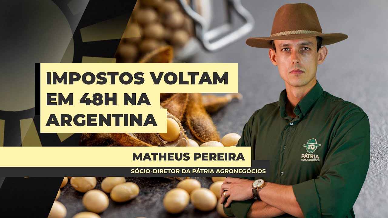 Após a volta da retenciones na Argentina, mercado da soja trabalha com otimismo na sessão...