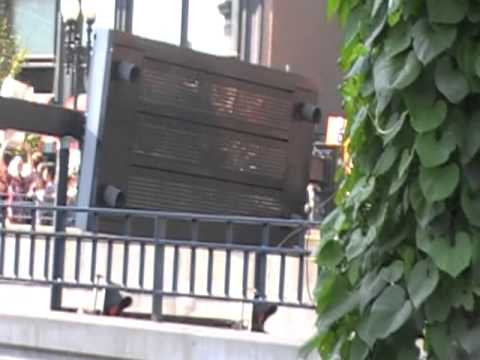Newsparticipation - Another footage by http://newsparticipation.com showing Occupy Boston protesters marching on a bridge near Dewey Square on their way to the great march of 10...