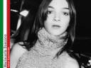 The italian supermodel Mariacarla Boscono