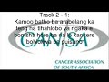 CANSA Kit ya ho Sebetsana le Kankere track 2 part 1 Cancer--Coping with Cancer