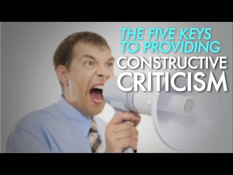 how to provide constructive feedback