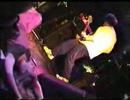 it's a punk rock teenage riot (9/29/98) with this classic clip from 3gt. the last song of their set is a who/nirvana type stage meltdown with bodies flailing and instruments crashing.