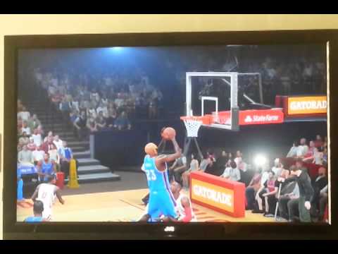 how to self alley oop in nba 2k15