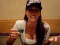 Covino & Rich BLOG: Jessica (with her boobs) tries sake Covino & Rich BLOG: Jessica (with her boobs) tries sake