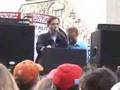 WGA Solidarity March Hollywood Blvd Patric Verrone speak's