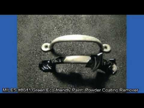 how to remove powder coat