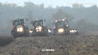 Plowing / Ploughing / Szántás - John Deere 6630, 7720, 7820, 8320, Fendt 936 in Hungary 2011