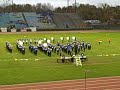 CCSU w RHHS Royal Blues Marching Band NE Championships 10-25-08 CCSU w RHHS Royal Blues Marching Band NE Championships 10-25-08
