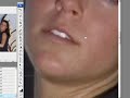 Portrait photo retouching in Photoshop