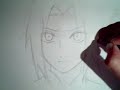 drawing Sakura (Shippuden)