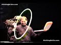 thinkingbricks.com This clip was taken from my shaky Sony Hi8 HandyCam recording of the 1999 NYC MacWorld Public/ Keynote address; shot from afar way in the back of the standing-room-only audience (unlike Apple's public version). Shaky camera work aside, this video captures the HISTORIC moment better than any other I've seen - shot from the standing room only crowd soaked in cheers. Steve Jobs wakes the original Tangerine iBook from sleep and innocently demonstrates web surfing using the iBook; unbeknownst to everyone is that he is doing so wirelessly... until he picks up the iBook and continues to surf the internet while walking around the stage! Watch for his enormous grin! Steve Jobs comically demonstrates the wireless capabilities of the original iBook with a HULA HOOP! This was the HISTORIC moment when most of the world was introduced to 
