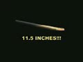 How long is Harry Potter's wand?