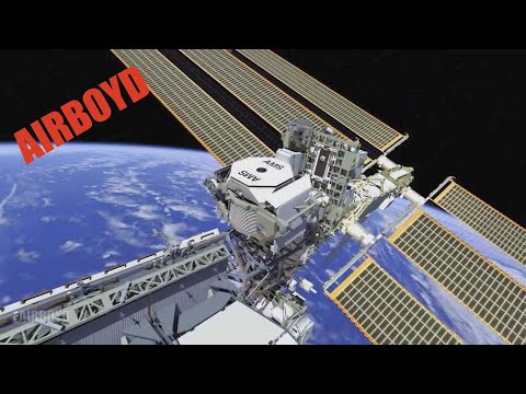 spectrometer - http://airboyd.tv Courtesy: NASA JSC The Alpha Magnetic Spectrometer (AMS) is flying to the station on STS-134. The AMS experiment is a state-of-the-art part...