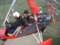 falcon stoops 1000 feet from micro light aircraft