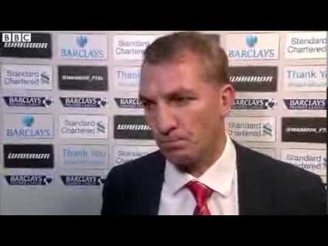 Liverpool 1 - 0 Manchester United: Brendan Rodgers Interview. 1/9/2013