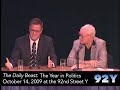 www.92y.org 92Y hosted The Daily Beasts Tina Brown, who moderated a discussion with author Christopher Buckley, Democratic Strategist James Carville, and host and co-host of MSNBCs Morning Joe Joe Scarborough and Mika Brzezinski. We will post the full talk at a later date, for now we have some highlights featured in the video here. They include Buckley pondering what press coverage of WWII and the invasion of Normandy would have looked like in the internet fueled 24 hours news cycle of today ...