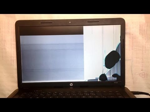 how to hp laptop screen replacement