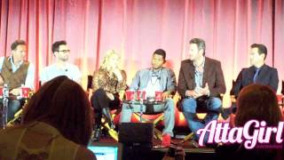 Adam Levine, Usher, Shakira&Blake Talk