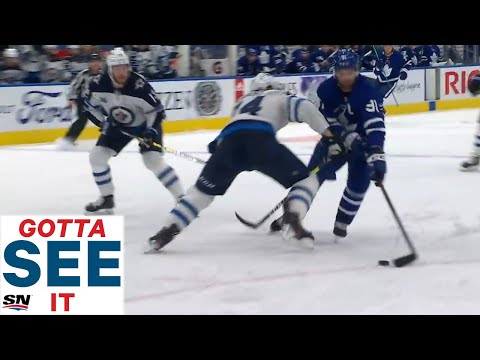 John Tavares Dances Through Winnipeg Jets for Elite Assist To William Nylander